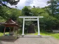 厚岸神社の鳥居