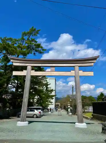 阿蘇神社の鳥居