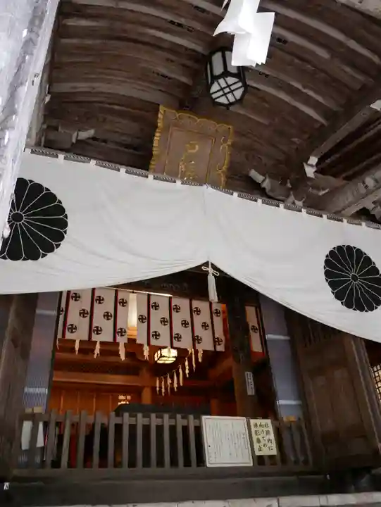 戸隠神社中社の本殿・本堂