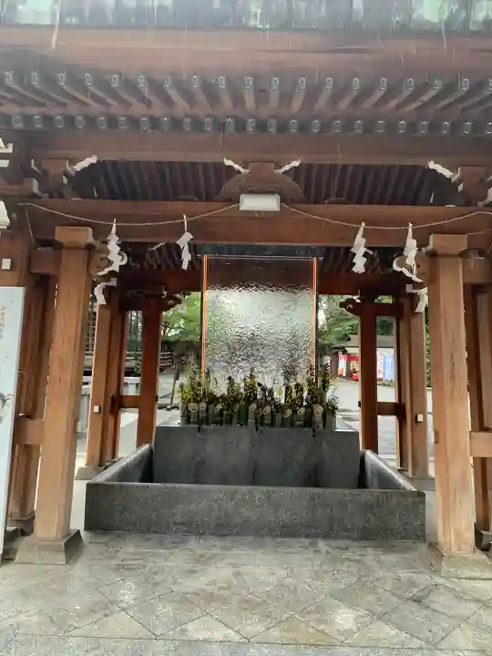 宮地嶽神社の手水舎