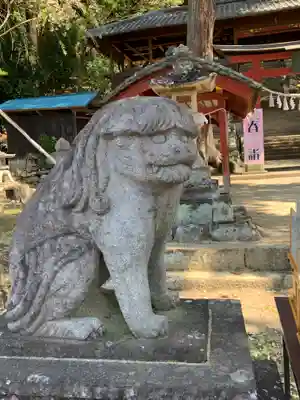 小幡八幡宮の狛犬