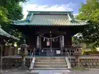 上平間八幡大神の本殿・本堂