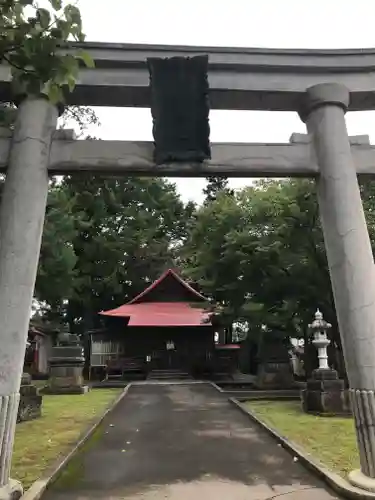 弘前八坂神社の鳥居