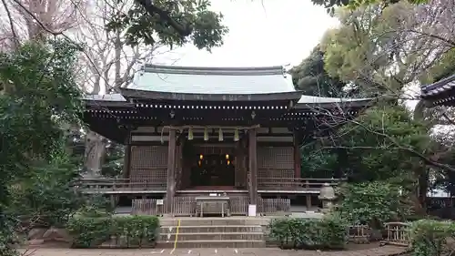 奥澤神社の本殿・本堂