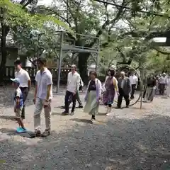 天鷹神社のお祭り