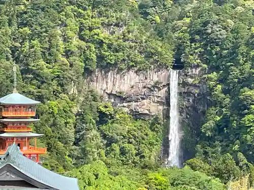 青岸渡寺の景色