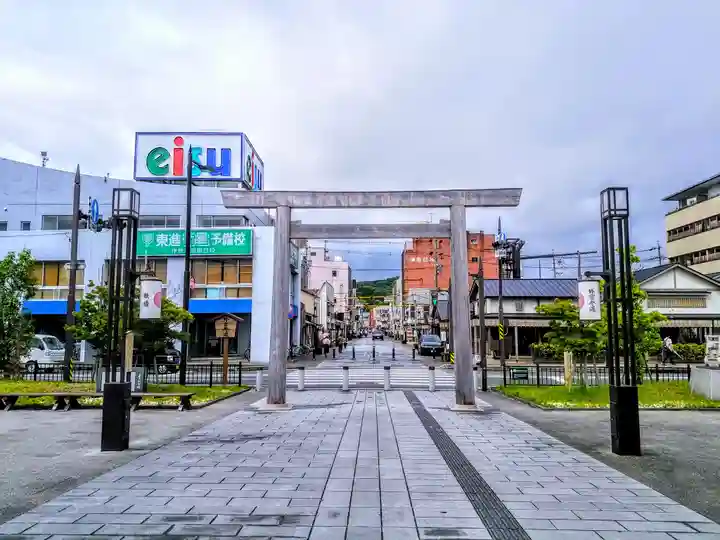 伊勢神宮外宮(豊受大神宮)の周辺