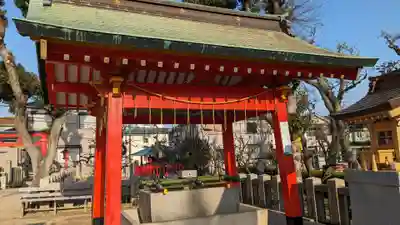 綱敷天満宮の手水舎