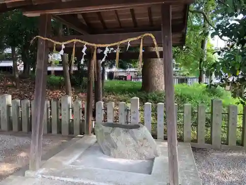 久米御縣神社の手水舎