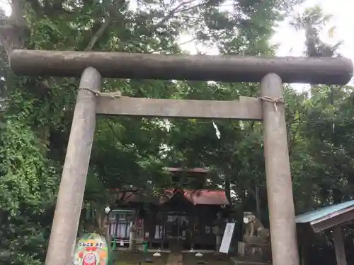 富里香取神社の鳥居