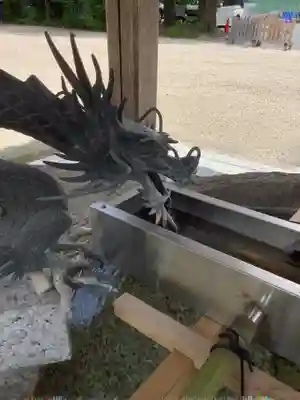 猿投神社の手水舎