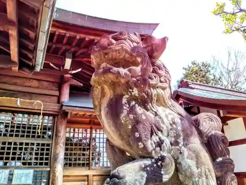 若宮八幡社（力長町）の狛犬