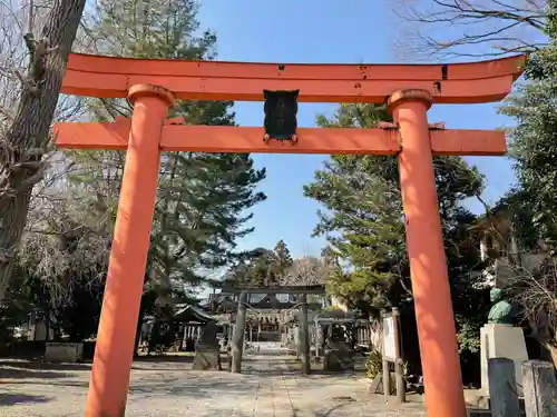 久伊豆神社の鳥居