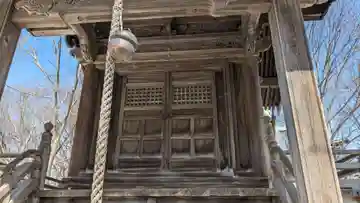 旧信濃神社の本殿・本堂