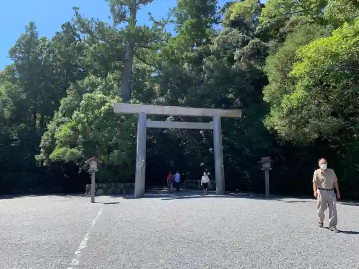 伊勢神宮外宮(豊受大神宮)の鳥居