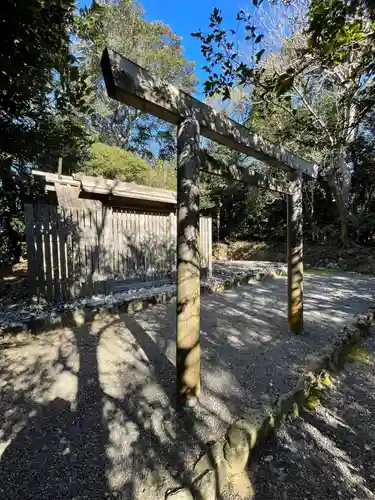 神前神社（皇大神宮摂社）・許母利神社（皇大神宮末社）・荒前神社（皇大神宮末社）の鳥居