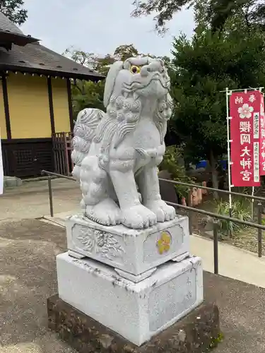 櫻岡大神宮の狛犬