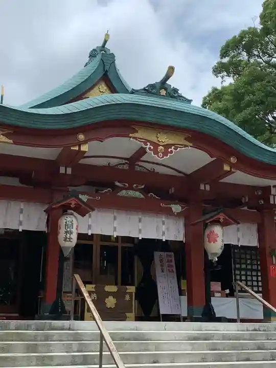 多摩川浅間神社の本殿・本堂