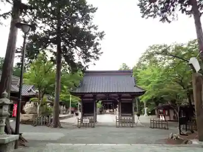 冨士御室浅間神社の山門・神門