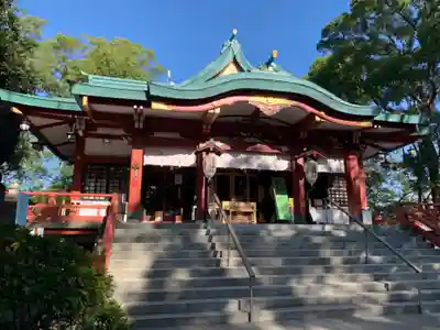 多摩川浅間神社の本殿・本堂