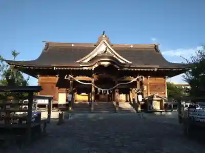 新発田諏訪神社の本殿・本堂