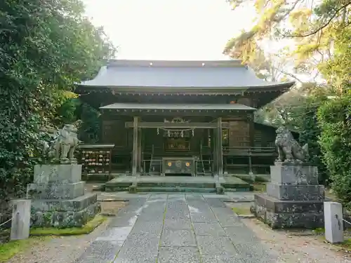 忍　諏訪神社・東照宮　の本殿・本堂