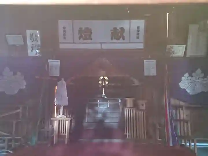 志葉都神社の本殿・本堂