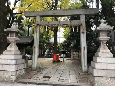 朝日神社の鳥居