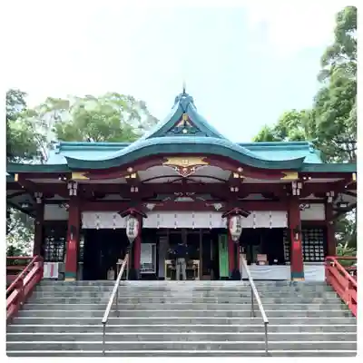 多摩川浅間神社の本殿・本堂