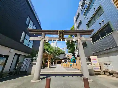 小梳神社の鳥居