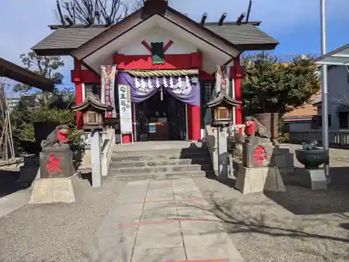 元郷氷川神社の本殿・本堂