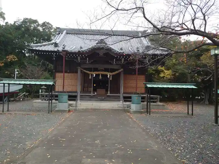 片岡神社の本殿・本堂