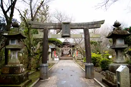 江島神社の鳥居