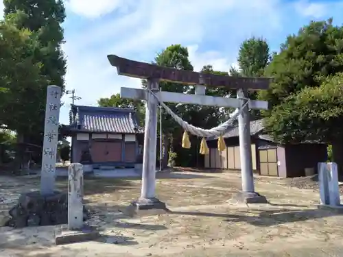 秋葉神社の鳥居