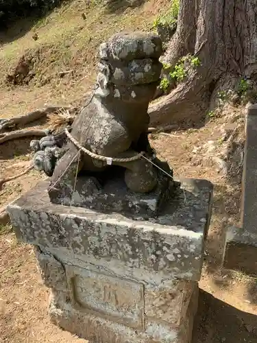 熊野神社の狛犬