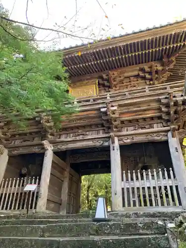 竹林寺の山門