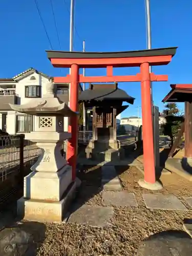 三峰大神社の鳥居