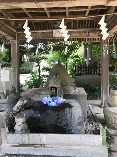 大宝八幡宮の手水舎