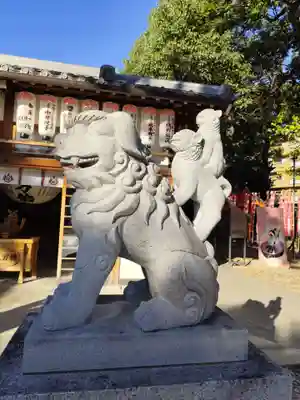 種貸社（住吉大社末社）の狛犬