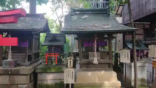 北澤八幡神社の末社・摂社