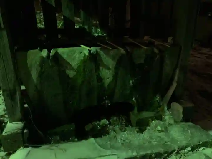 山家神社の手水舎