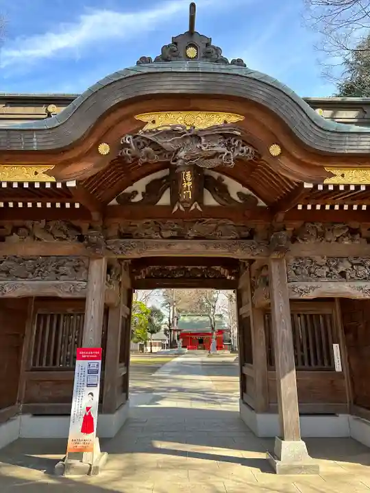 小野神社の山門・神門