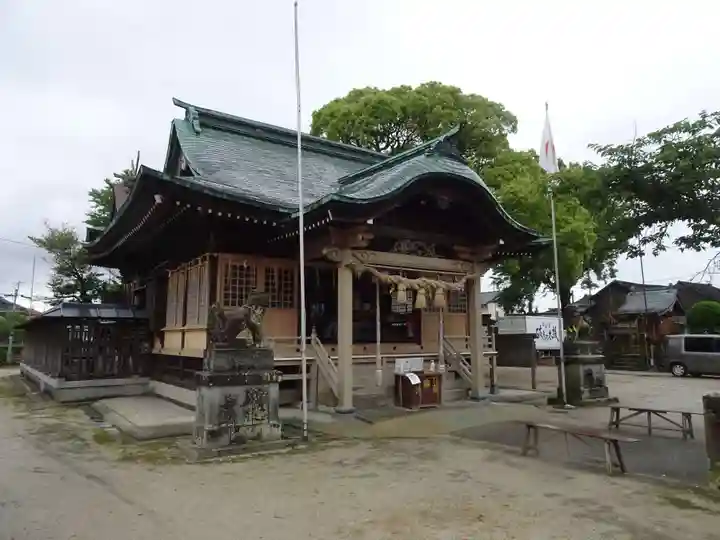 四王寺神社の本殿・本堂