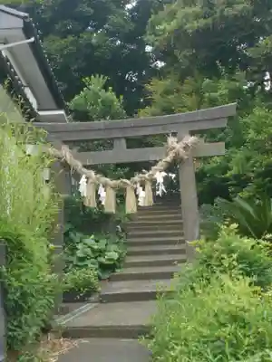 熊野神社（長井熊野神社）の鳥居