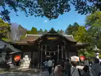 武田神社の本殿・本堂