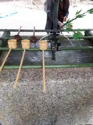 日光二荒山神社の手水舎