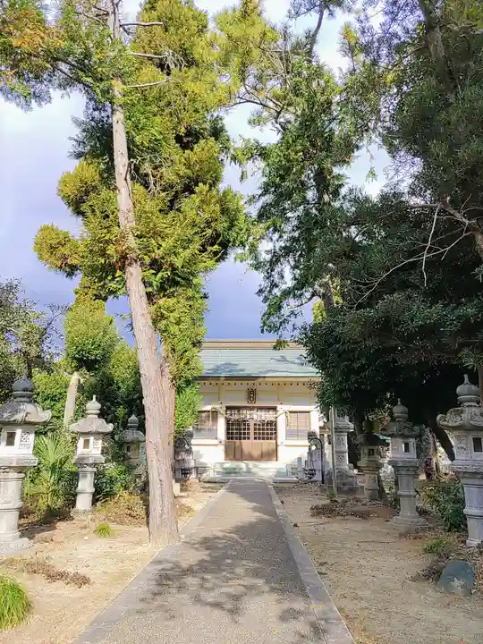 八幡社の本殿・本堂