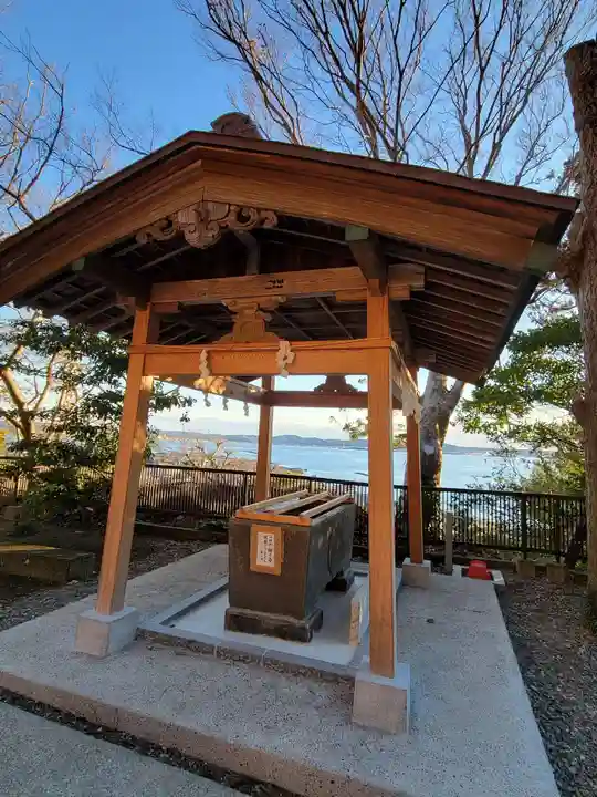 諏訪神社の手水舎