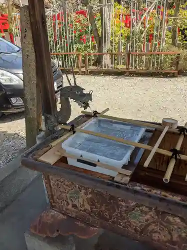 高山神社の手水舎