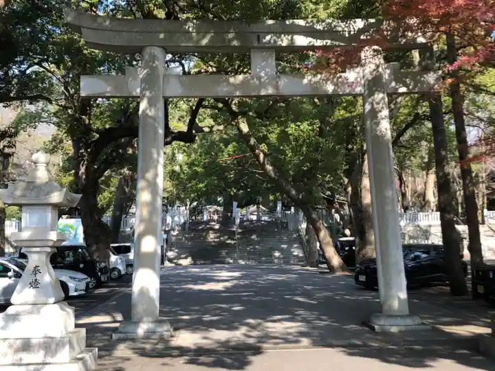 大麻比古神社の鳥居
